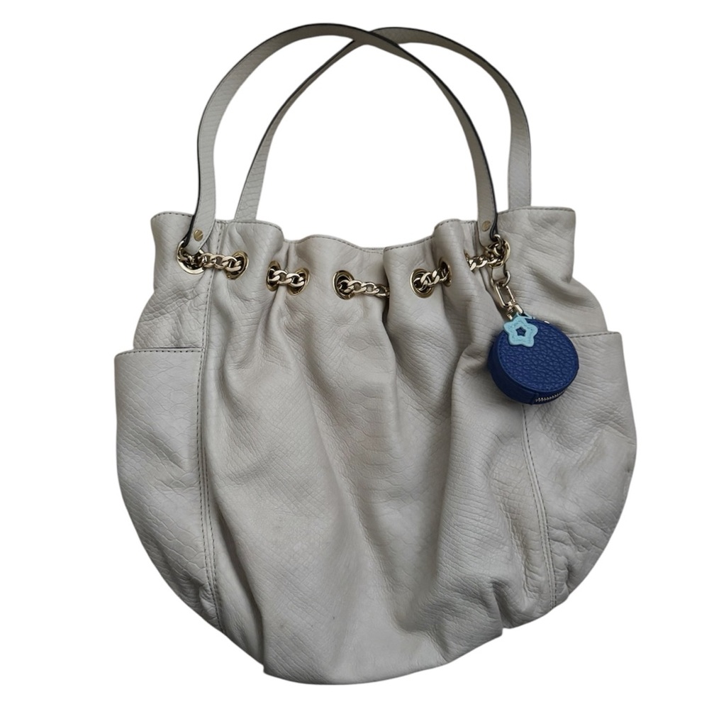 Michael Kors Blueberry Hobo Shoulder Bag in Snakeskin